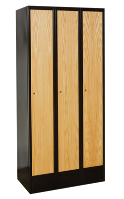 Hybrid Wood and metal lockers