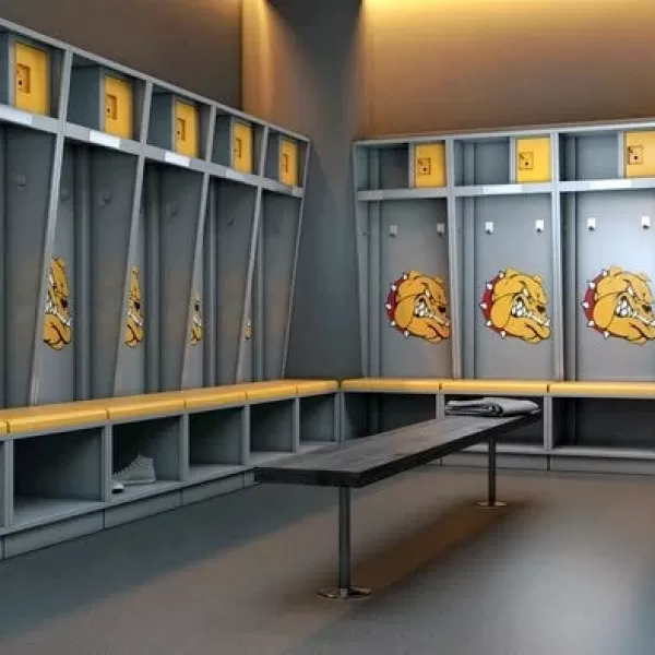 Flex Elite Team Branding open-front lockers