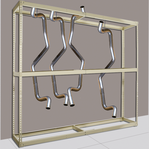 Rivetwell Hanging Tailpipe Rack