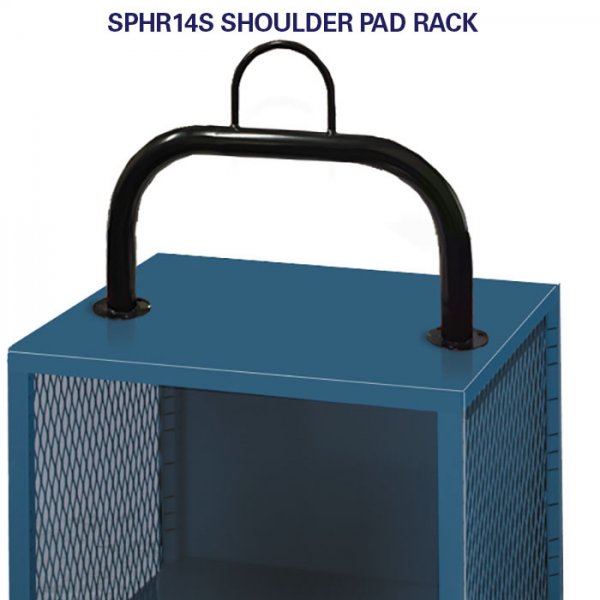 SPHR14S Shoulder Pad Rack