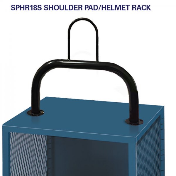 SPHR18S Shoulder Pad/Helmet Rack